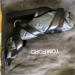 Tom Ford black heel size 8.5